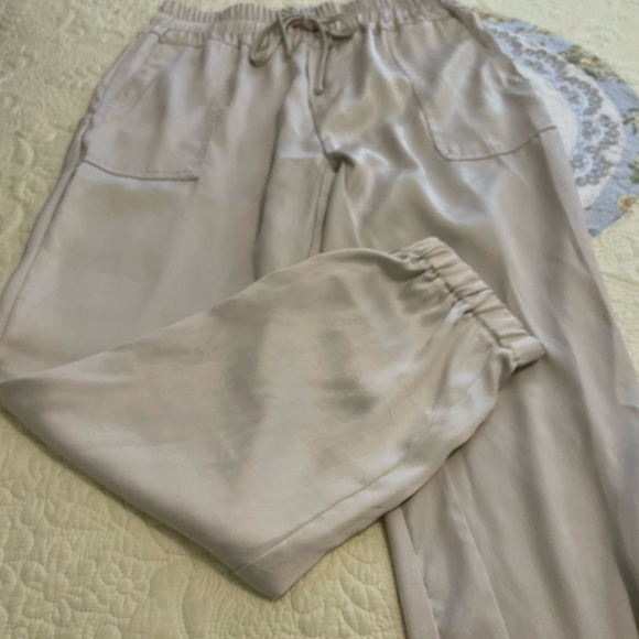 Mustard Seed Poncho Pants, Size L, Beige, Elastic High Waist & Legs, Co… - Picture 5 of 8